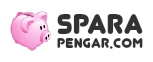 sparapengar.com logo på vitt